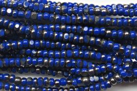 11/0 Charlotte true Cut Beads Patina Opaque Royal Blue Gun Metal 10/20/50/250/500 Grams 1300 Pieces