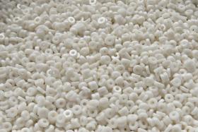 2MM Glass Sequins High Glaze Chalk White 5/10/20 Grams