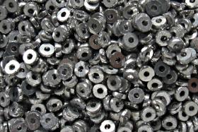 3MM Glass Sequins High Glaze Metallic Aluminium Silver 5/10/20 Grams