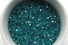 3mm Blue Zircon Swarovski Bicone 36/72/144/432/720 Pieces Jewelry findings, embroidery materials, jewelry making, rare beads, craft supply