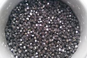 Swarovski Bicone (3mm) Metallic Gunmetal FC 2X beads 36/72/144/432/720 Pieces Jewelry findings, embroidery materials, jewelry making