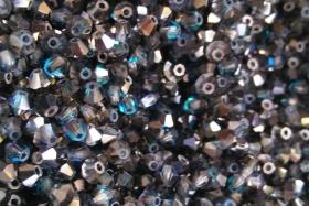 3mm Crystal Bermuda blue Swarovski Bicone Cuts 36/72/144/432/720 Pieces Jewelry findings, embroidery materials, jewelry making, craft