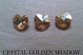 Swarovski 6202 Crystal Heart Pendants 10.3x10mm 3/12 Pieces