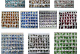 Vintage Swarovski Drop 10X6 mm Pendants, Fancy Crystal drops 6 Pieces