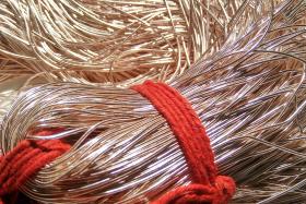 ROSE GOLD Metallic French Wire, Bullion Wire, Gimp Wire 50/100/200/400 Grams Embroidery material