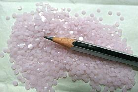 12SS Swarovski Flatbacks Rose Alabaster Chaton Roses 2088 (3.1mm) Made in Austria 72/144/432/1440 Pieces Nail art decoration, craft supplies