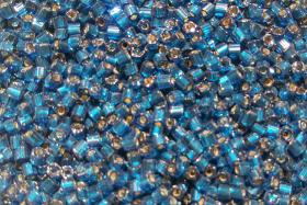 10/0 2 Cuts Montana Silver Lined seed beads Vintage Czech Beads 50/100/500 Grams
