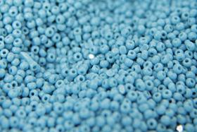 11/0 Charlotte true Cut Beads 2MM Premium Turquoise Blue Opaque 63030 10/20/50/250/500 Grams 10 Grams 1300 Pieces glass beads, vintage