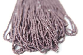 13/0 Hanks Charlotte Cut Beads 23020 Opaque Amethyst 1/5/25/50/100 Hanks 1.6mm glass beads, jewelry supply, findings, craft supply, vintage