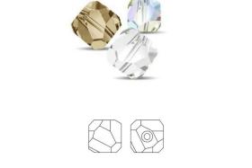 Swarovski 5603 4mm Graphic Cube Crystal 12/36/72/144/288 Pieces Crystal/AB/Golden Shadow PREMIUM MATERIALS, vintage findings, wedding