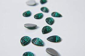 16x11mm Rare Vintage Swarovski Pear Swirl 2 HOLE Sew-On Rhinestones 2/6/12/36 pieces