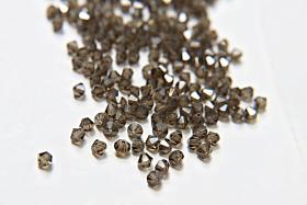 4mm Smoky Quartz Swarovski Bicone beads 72/144/432/720 Pieces jewelry making beads (225) Rare findings, jewelry making, premium supplies