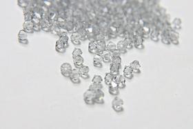 Crystal Shadow (4mm) Swarovski Bicone beads 36/72/144/432/720 Pieces VINTAGE SWAROVSKI, rare findings, craft supply, embroidery material