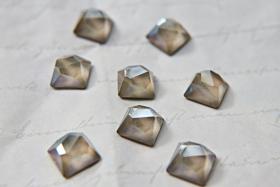SWAROVSKI 10MM #4854 Space Cut Fancy Stone in 4 Colors 6/24/72/144 Pieces