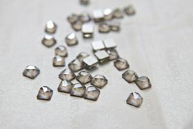SWAROVSKI 6MM #4854 Space Cut Fancy Stone in 2 Colors 6/24/72/144 Pieces Nail art decoration, craft supplies, wedding decorations, sparkles