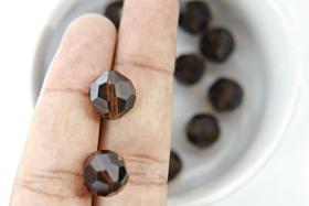 12MM Swarovski Vintage Crystal/Light Smoked Topaz/Aquamarine/Light Sapphire/Sapphire/Mocca/Silvernight 6/12/48/144 Pieces #5000