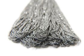 13/0 Charlotte True Cut Beads Gun Metal 5/10/20/50/250/500 Grams craft supplies, jewelry making, PREMIUM materials, vintage rare beads