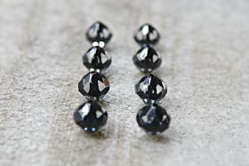 8mm Vintage Swarovski crystal beads, Cosmojet clear faceted article 5309 6/12/36/72/144 Pieces PREMIUM MATERIALS