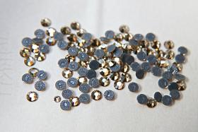 16SS Swarovski Flatbacks Hotfix in Crystal Golden Shadow Chaton Roses (4mm) Made in Austria 36/72/288/720  Pieces