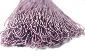 13/0 Hanks Charlotte Cut Beads 20080 Transparent Amethyst 1/5/25/50/100 Hanks 1.6mm glass beads, jewelry supply, findings, craft supply