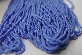 11/0 Hanks Charlotte Cut Beads 33020 Light Sapphire (Opaque) 1/5/25/50/100 Hanks 2.0mm glass beads, jewelry supply, findings, craft supply