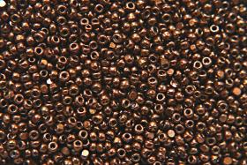 13/0 Charlotte Cut Beads Metallic Dark Copper 5/10/20/50/250/500 Grams craft supplies, jewelry making, embroidery materials, vintage beads