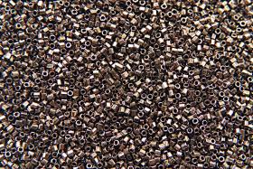 Miyuki Delica Hex Cut small Metallic Dark Bronze Japanese Beads 10/20/50/100 Grams Premium Materials