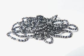 11/0 Charlotte true Cut Beads Patina Black Silver 10/20/50/250/500 Grams