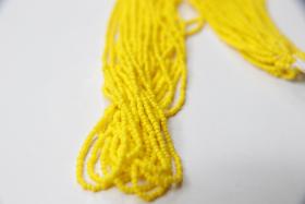 11/0 Czech Seed Bead Yellow Opaque 1/5/25/50/100 Full hanks Preciosa Ornella loose beads, mix beads, embroidery materials, craft supplies