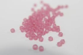 4mm MATT Rose Swarovski Bicone Beads 36/72/144/432/720 Pieces Made in Austria VINTAGE SWAROVSKI, wedding decorations, embroidery materials