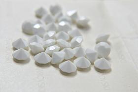 Swarovski 34ss/42ss Chaton Round Chalk White (279) 6/12/24/100/300 Pieces Vintage Swarovski, premium materials, clay art, bijoux materials