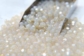 6mm Swarovski Elements Article 5000 Sand Opal Faceted Round Beads 6/12/36/172/44/288/720 Pieces