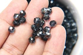 6mm Swarovski Elements Article 5025 Montana SATIN Faceted Oval Bead 6/12/36/172/44/288/720 Pieces