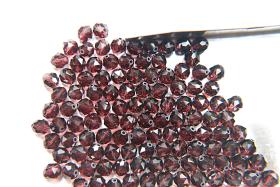 6mm Swarovski Elements Article 5025 Burgundy Faceted Oval Bead 6/12/36/172/44/288/720 Pieces