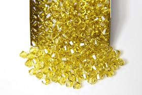5mm Lime Swarovski Bicones 20/72/144/432/1000 Pieces jewelry making beads
