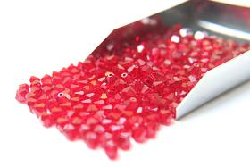 3mm Siam Swarovski Bicones 36/72/144/432/720 Pieces (208) Jewelry findings, embroidery materials, jewelry making, rare beads, craft supply