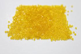 11/0 Charlotte true Cut Beads Transparent Yellow Loose Beads 10/20/50/250/500 Grams PREMIUM SEED Beads, vintage supplies