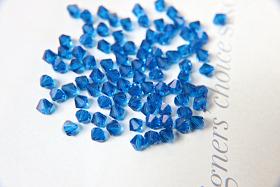 6 mm Capri Blue Preciosa Bicones 12/3672/144/288 Pieces Jewelry making beads Made in Czech Republic PREMIUM Materials