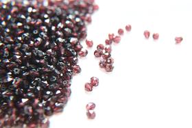 4mm Swarovski BURGUNDY Beads 5025 Faceted Oval Bead 6/12/36/72/144/288/720/1440 Pieces Jewelry making beads