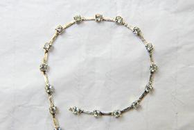 12 SS Vintage Fancy Silver Plated Rhinestone Chain Swarovski in Crystal  3mm 0.5/1/2/5 Meters Wedding Bridal Supplies|Decoration
