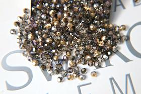 4mm Swarovski 5000 Crystal Bronze Shade Faceted Round Beads 6/12/36/72/144/288/720/1440 Pieces Jewelry making beads