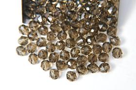 6mm Swarovski Elements Article 5025 Smoky Quartz Faceted Oval Bead 6/12/36/172/44/288/720 Pieces