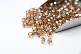 6mm Swarovski Elements Article 5000 Crystal Copper Faceted Round Beads 6/12/36/172/44/288/720 Pieces
