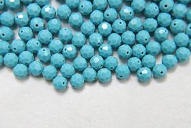 6mm Swarovski Elements Article 5000 Turquoise Faceted Round Beads 6/12/36/172/44/288/720 Pieces