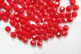 6mm Swarovski Elements Article 5000 Dark Coral Red Faceted Round Beads 6/12/36/172/44/288/720 Pieces
