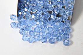 6mm Swarovski Elements Article 5000 Light Sapphire Faceted Round Beads 6/12/36/172/44/288/720 Pieces