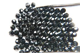 6mm Swarovski Elements Article 5000 JET Faceted Round Beads 6/12/36/172/44/288/720 Pieces