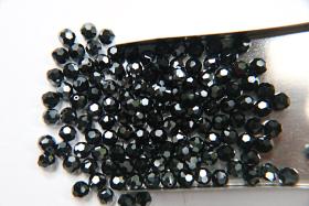 6mm Swarovski Elements Article 5000 Jet Hematite Faceted Round Beads 6/12/36/172/44/288/720 Pieces