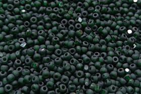 13/0 Charlotte true Cuts Beads Matt Deep Green Transparent 5/10/20/50/250/500 (10Grams 2600 Pieces) native supply, wholesale czech beads