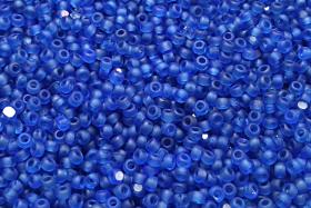 11/0 Charlotte true Cuts Beads Matt Sapphire Transparent 10/20/50/250/500 PREMIUM SEED Beads, vintage supplies